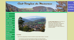 Desktop Screenshot of club-vosgien-masevaux.fr